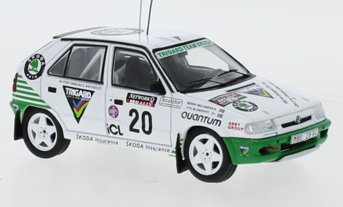 Skoda Felicia Kit Car No.20 Trigard Team Skoda RAC Rally 1995 Blomqvist/Melander - 1:43
